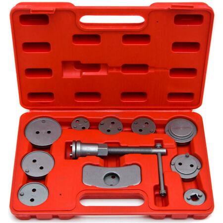 KAPSCOMOTO Disc Brake Caliper Wind Back Tool Kit, 13-Piece NPTC-BC012-3C